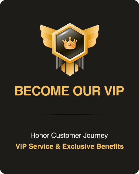 Become our VIP