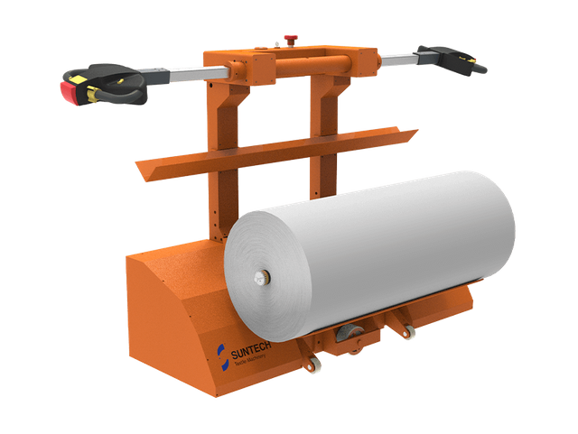 Electric Cloth Roll Doffing Trolley